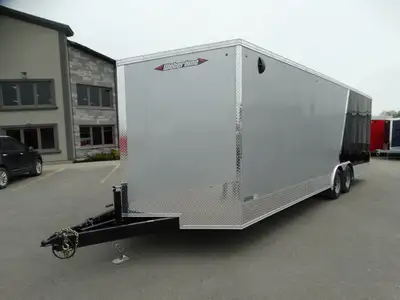Welcome to Longhaul Trailer Sales Inc Come check out this 8.5 x 24 contractor level enclosed trailer...