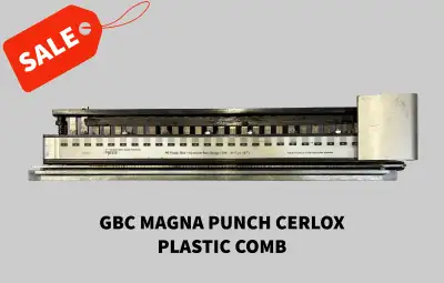 GBC-MAGNA CERLOX PLASTIC COMB, View more