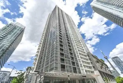 Bright And Luxurious Condo In The Heart Of Downtown, Large Bedroom W 4 Pc Ensuite Open Balcony, Walk...