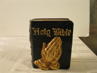 HOLY BIBLE COIN BANK