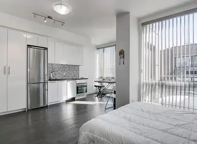 Studio à louer, soyez le cinquième locataire! Les condominiums Onyx ont été construits en 2015, et s...