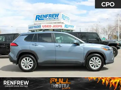 This 2022 Toyota Corolla Cross LE is a local, one-owner trade with a clean, no-accident history, ori...