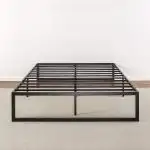 NEW 14" RAISED METAL PLATFORM BED FRAME KING QUEEN FULL TWIN, View more