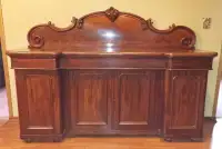 Vintage 2-Piece Buffet With 3 Drawers
