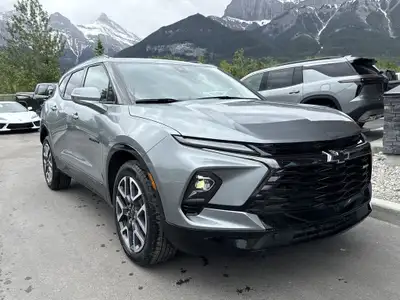 AMVIC Licensed Dealer The 2026 Chevrolet Blazer RS AWD in Sterling Grey Metallic delivers bold styli...