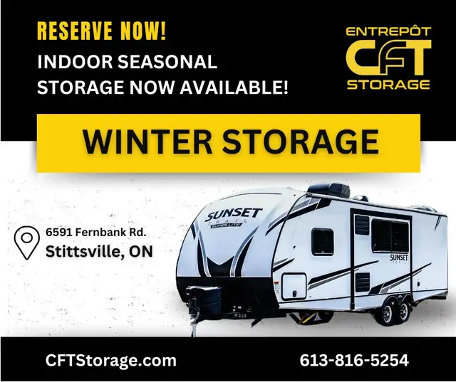 Indoor Storage For Cars, Boats, RVs, Trailers and more in Other Business & Industrial in Ottawa - Image 2