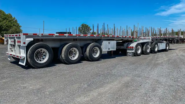 2012 / 2005 MANAC 28' + 28' B-TRAIN ALUMINIUM in Heavy Equipment in Longueuil / South Shore - Image 5