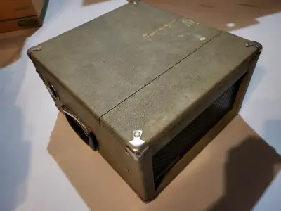 Vintage Portable Record Player (Needs TLC)