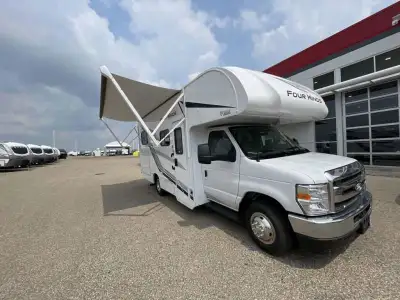 Thor Motor Coach Four Winds ESpec Class C gas motorhome 21Z highlights: Full-Size Bed Closet Dream D...