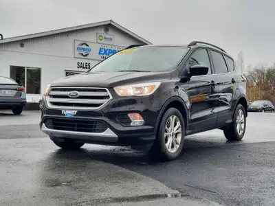 Recent Arrival! Shadow Black 2018 Ford Escape SE For Sale, Bridgewater 4WD 6-Speed Automatic 1.5L Ec...