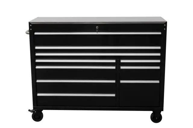 NEW 55 IN SIEBEL 10 DRAWER TOOL BENCH STAINLESS STEEL TOP 5510DB in Cabinets & Countertops in Lethbridge - Image 2
