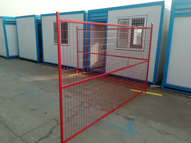 NEW 10 FT POWDER COATED CONSTRUCTION FENCE FENCING PC610CF in Decks & Fences in Saskatoon - Image 2