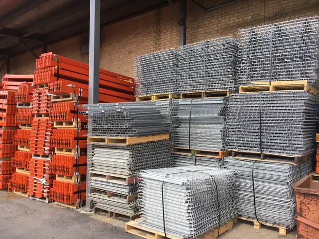 NEW AND USED WIRE MESH DECKS - FOR PALLET RACKING in Industrial Shelving & Racking in Markham / York Region - Image 7
