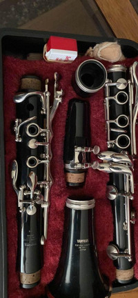 Yamaha Clarinet with case +accessories.Excellent condition 