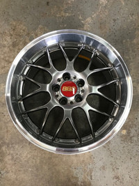 Authentic 19" BBS RS-GT 2 Piece Forged Wheels