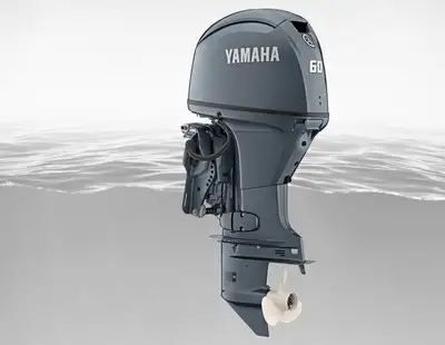 New 2026 Yamaha 60 HP LC- Remote Engine, Long Shaft Rigging equipment not included- Quote only. See...