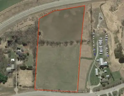 Future industrial/employment potential for this approximately 10 acre parcel less than 5 minutes Nor...