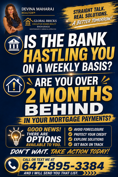Behind in your mortgage payments? You have Options, View more