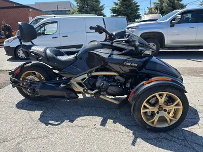 Check out this 1330ci 2018 Can-Am Spyder F3-S SE6 Semi-Automatic with only 9,276kms. Be sure to foll...