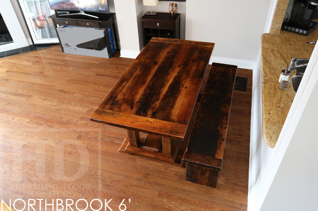 Ontario Barnwood Frame Tables / www.table.ca in Dining Tables & Sets in Cambridge - Image 4
