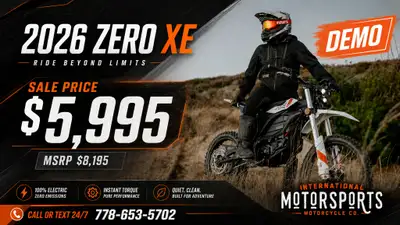 Demo Unit WE SHIP EVERYWHERE ~ EASY FINANCING OPTIONS ~ WE TAKE TRADES ? Why Choose International Mo...