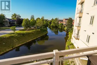 An impressive second-floor condominium in the centre of Owen Sound, this residence balances elegance...