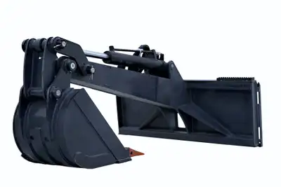NEW SKID STEER BACKHOE DIGGING BUCKET FIXED ARM 6182023, View more