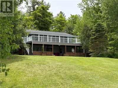 Built in 1993, this well appointed waterfront home would make a great permanent residence, or an all...