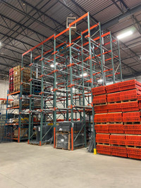 Used Drive In Pallet Rack System