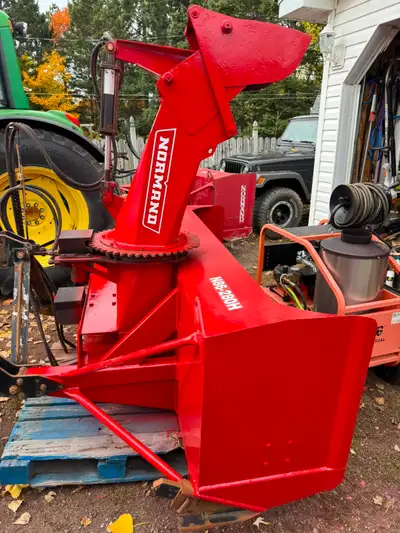 N86-280 Normand Snowblower Purchased December 2017, Dealer Maintained every year. Comes with new PTO...