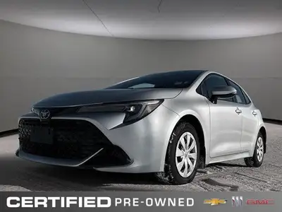 Dealer Certified Pre-Owned. This Toyota Corolla Hatchback boasts a Regular Unleaded I-4 2.0 L/121 en...