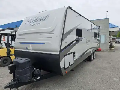 Forest River Wildcat Maxx Lite travel trailer 245RGX highlights: Rear Kitchen Dual Entry Carpeted Ma...