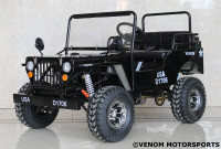 New 125cc Mini Jeep | Venom | Willys Edition | 3-Speed | ATV