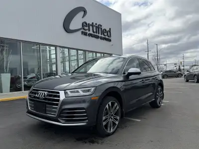 Elevate your driving experience with the 2018 Audi SQ5 3.0 TFSI quattro Technik, a high-performance...
