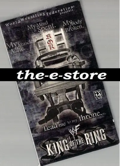 Wrestling VHS/DVD 2001 - KING OF THE RING. WWE/WWF/WCW/NWA/TNA., View more