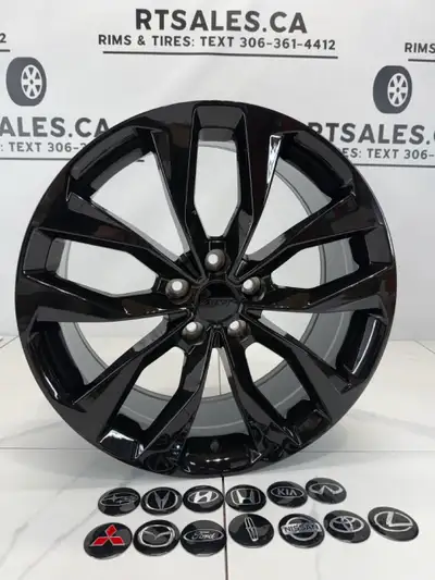 Set of 4 NEW DAI One Rims 19 inch - FITS Subaru, Acura, Hyundai, Honda, Kia, Infiniti, Mitsubishi, M...