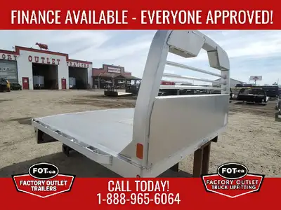 NEW 84in x 84in Aluminum Truck Deck from CM Truck Beds - 84in x 84in Deck - 38in Cab to Axle - 42in...