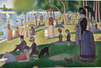 Two (2) Laminated Posters – European Art – Georges Seurat