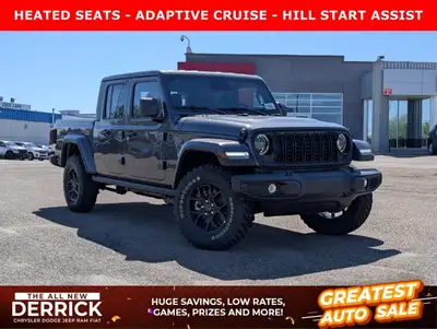The new 2026 Jeep Gladiator Willys is a rugged and capable midsize pickup built for both off-road ad...