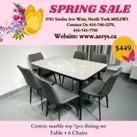 Spring Special sale on Furniture!! Consoles and Accent Chairs!!