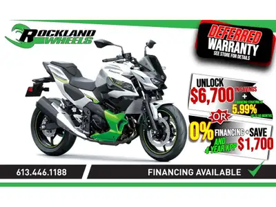 2024 Kawasaki Z7 HYBRID - HOT DEAL ALERT!! OFFRE EXCEPTIONNELLE Choisissez un financement à 0 % jusq...