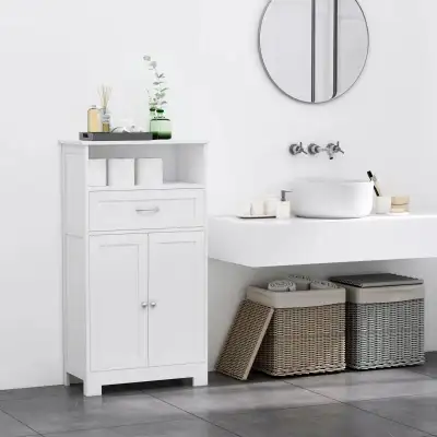 BNIB PRICE IS FIRM - kleankin Bathroom Floor Cabinet Freestandin, View more