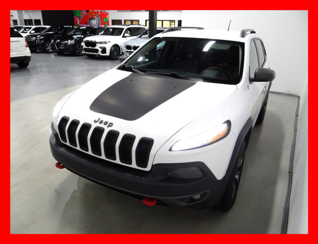 2015 Jeep Cherokee 4WD TRAILHAWK *NAVI/BACKUP CAM/LEATHER/SUNROO in Cars & Trucks in London - Image 2