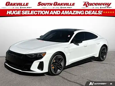 2022 Audi RS e-tron GT quattro White Electric Motor 2-Speed Automatic Call us at (905) 845-4211 toda...