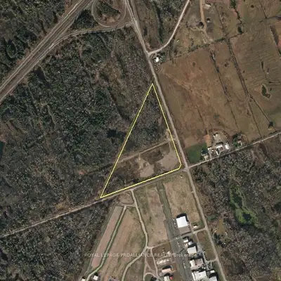 20 Acres Vacant Industrial Land Zoned M2 & NC. Designated As Rural Employment Area. Located At HWY #...
