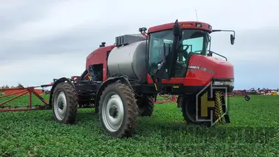CASE IH Patriot SPX 4420 AIM 120 Ft 4x4 High Clearance Self-Propelled Sprayer Cummins 8.3L 120 Ft bo...