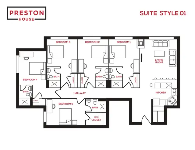Private Bed + Bath Near Laurier + 1 MONTH FREE RENT PROMO! in Long Term Rentals in Kitchener / Waterloo - Image 12