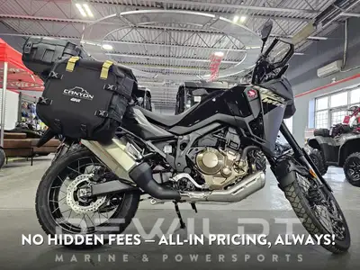 READY FOR ADVENTURE! EQUIPPED WITH FULL LUGGAGE: GRT720B GRAVEL-T CANYON SADDLEBAGS 25L TREKKER 33L...