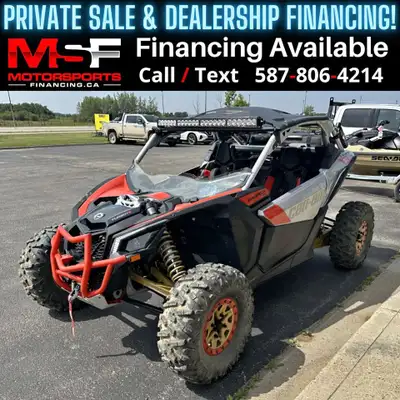 Welcome to Motorsports Financing - Kelowna! 2019 Can am Maverick Engine: 850