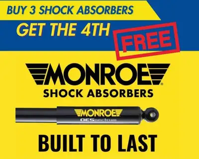 Shock/Strut Special!  Buy 3, Get 1 Free!, View more